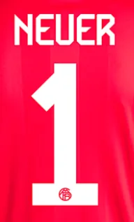 Beflockung FC Bayern München – Torwart · 25/26