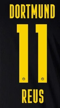 Beflockung Borussia Dortmund – Auswärts · 20/21