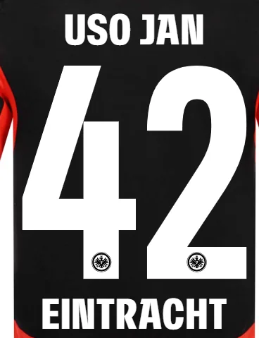 Beflockung Eintracht Frankfurt – Heim · 25/26