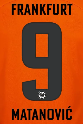 Beflockung Eintracht Frankfurt – Third · 24/25