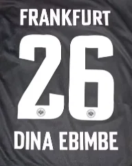 Beflockung Eintracht Frankfurt – Auswärts · 24/25