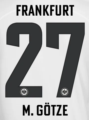 Beflockung Eintracht Frankfurt – 24/25