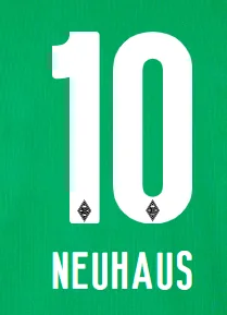 Beflockung Borussia Mönchengladbach – Auswärts · 24/25