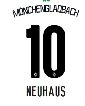 Beflockung Borussia Mönchengladbach – 24/25