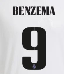 Beflockung Real Madrid – Heim · 22/23