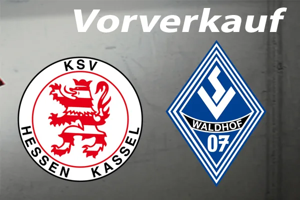 KSV Hessen gegen Waldhof Mannheim im Vorverkauf