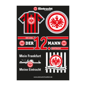 Eintracht Frankfurt Aufkleber-Set » Fan Point Kassel